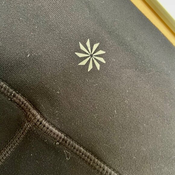 Atleta crop capri leggings Sz small black sporty work out yoga Gym - Picture 2 of 9